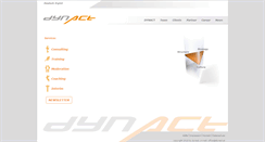 Desktop Screenshot of dynact.at